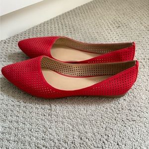 Franco Sarto red flats. Never worn. Women’s size 8